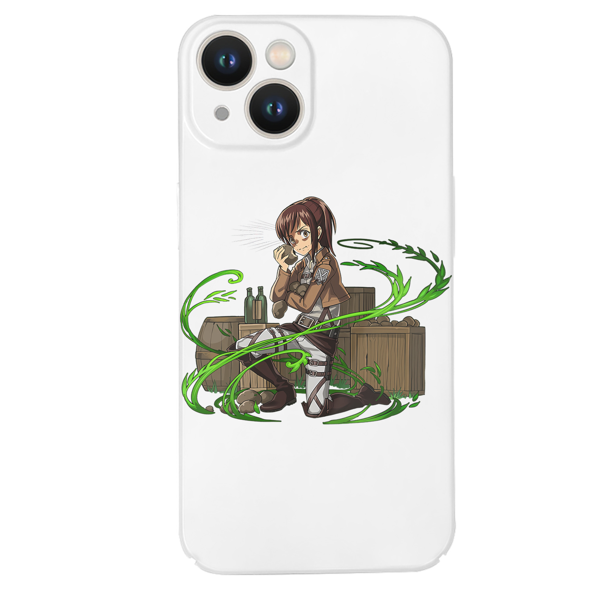 （画像用） 進撃の巨人 サシャ·ブラウス Attack on Titan Sasha Blaus 【iPhone 14シリーズ対応】ハードケース